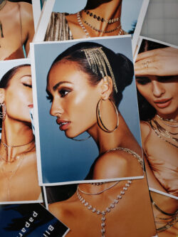print ads for jewelry design company