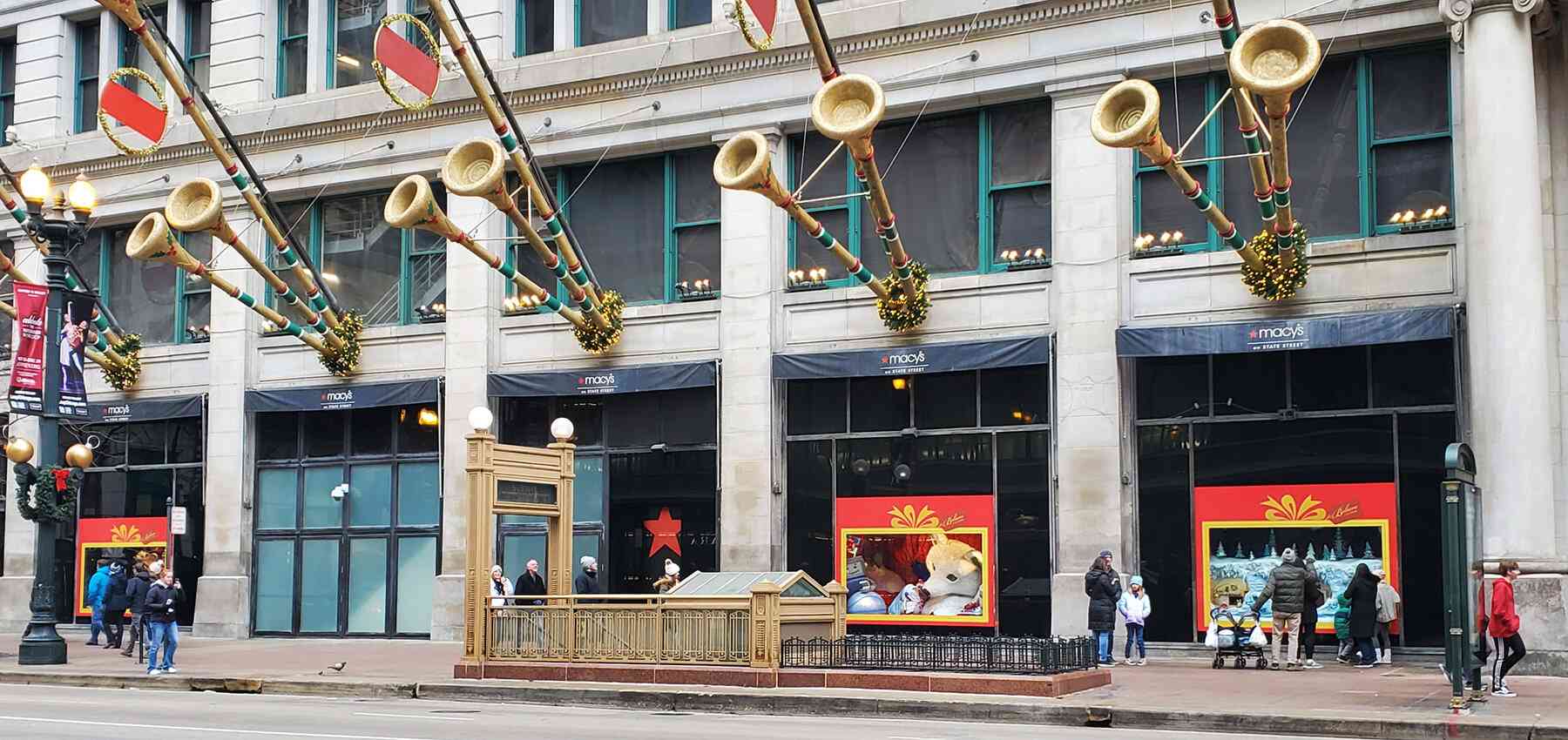 vinyl window graphics in downtown Chicago